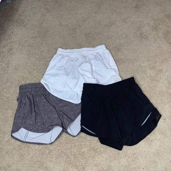 lululemon athletica Pants - 3 pairs of lululemon shorts (new)